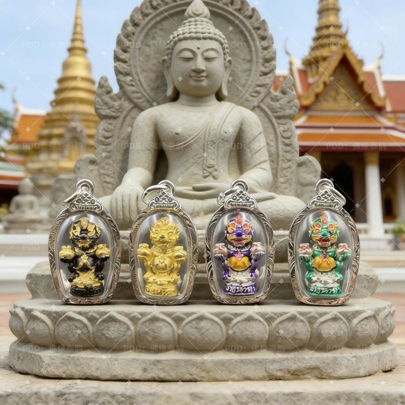 T Thailand Amulet Thailand Feature หัตถกรรม 2537 ห้าตาสี่หู Amulet สร้อยคอจี้ 012002