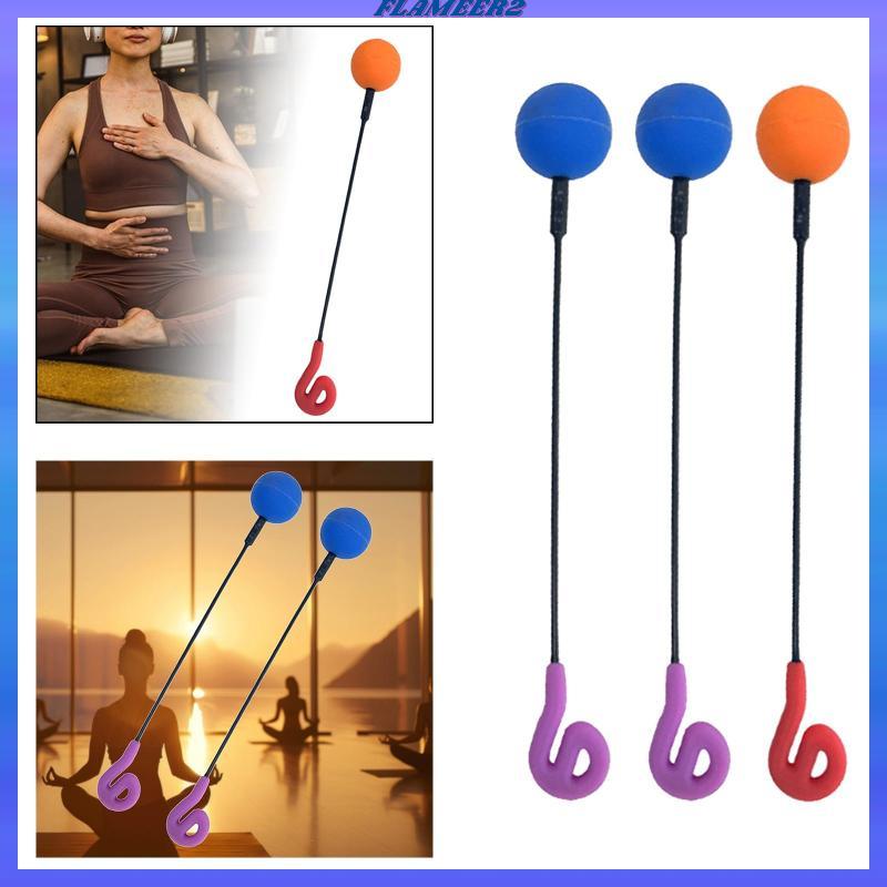 [Flameer2] แรงเสียดทาน Gong Mallet Resonance Mallet Percussion Stick ยาง Gong Mallet พร้อมที่จับแบบย