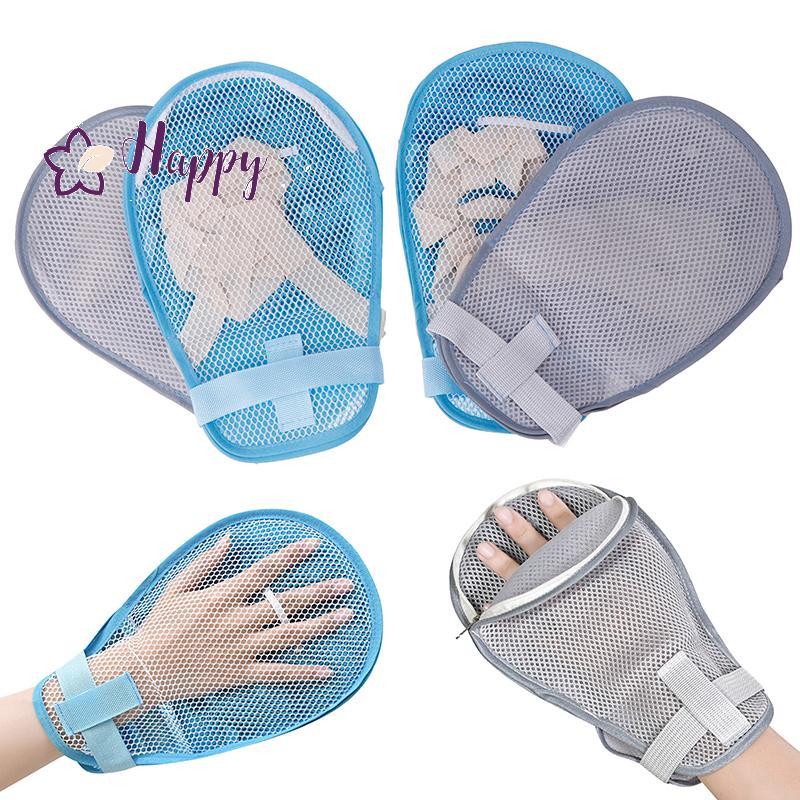 <Happybay> Restraint Gloves Finger Control Mitts Hand Infection Protectors Finger Hand Fixed Gloves 