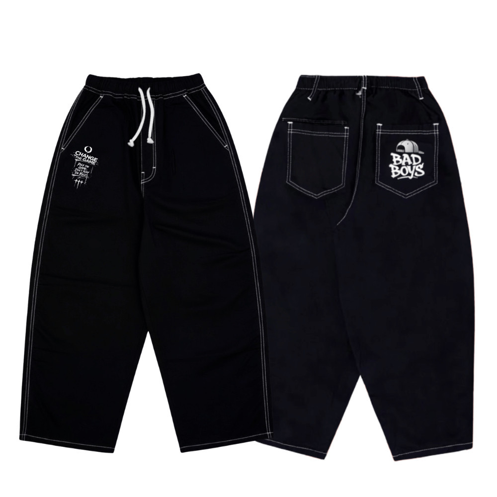Rhaja Jeans Baggy Pants Hernaid Raw Denim 13.5oz BaggY Balloon Denim Pants 13.5 oz | Denim BALLOON P