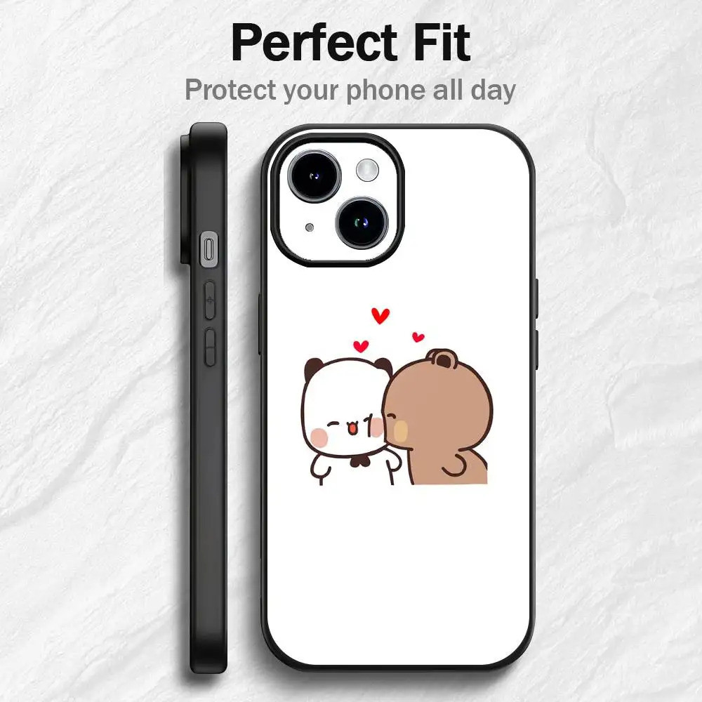 TP-2 น่ารัก BuBu DuDu เคสโทรศัพท์สําหรับ IPhone 16 15 14 13 12 11 PRO MAX PLUS Mini TPU นุ่มผิวกรณี