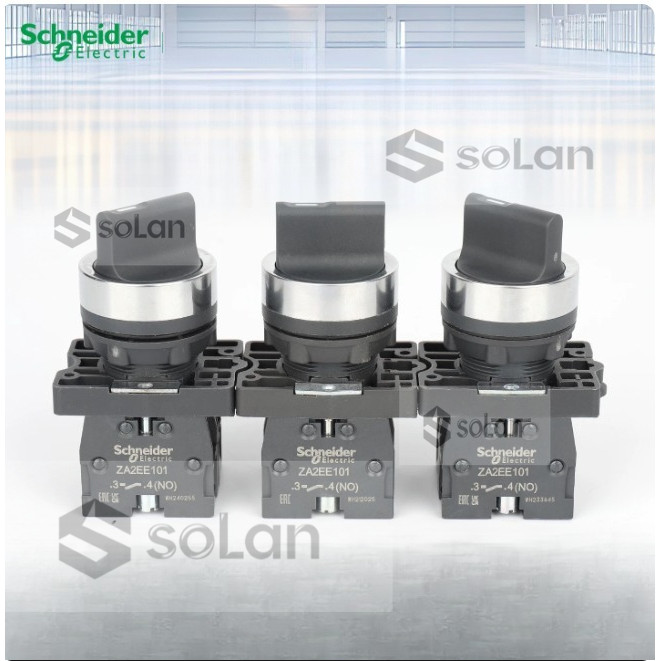 Schneider XA2ED33 XA2ED21 XA2ED53 XA2ED41 XA2ED25 ปุ่มลูกบิดพลาสติกสวิตช์เลือก