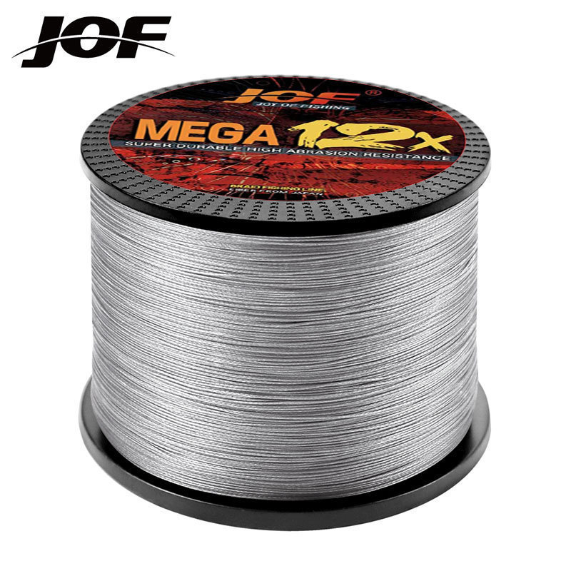JOF X12 สายตกปลายาว 300M 12 Strands ผลิตจาก PE ทนทาน นำเข้าจากญี่ปุ่น