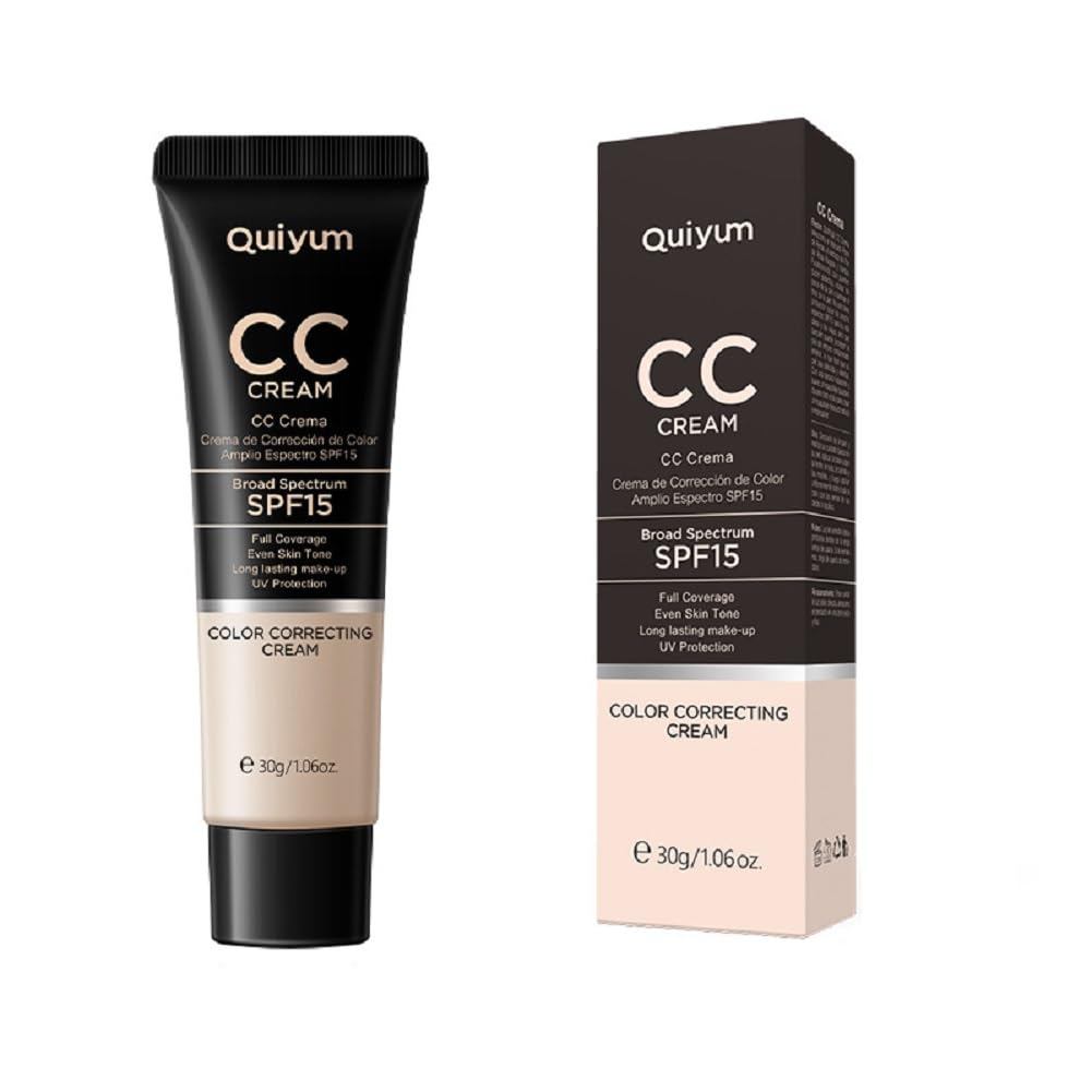 CC cream 30ml คอนซีลเลอร์ beautifying skin Moisturizing คอนซีลเลอร์ก่อนแต่งหน้ายาวนาน (110 Ivory, 30