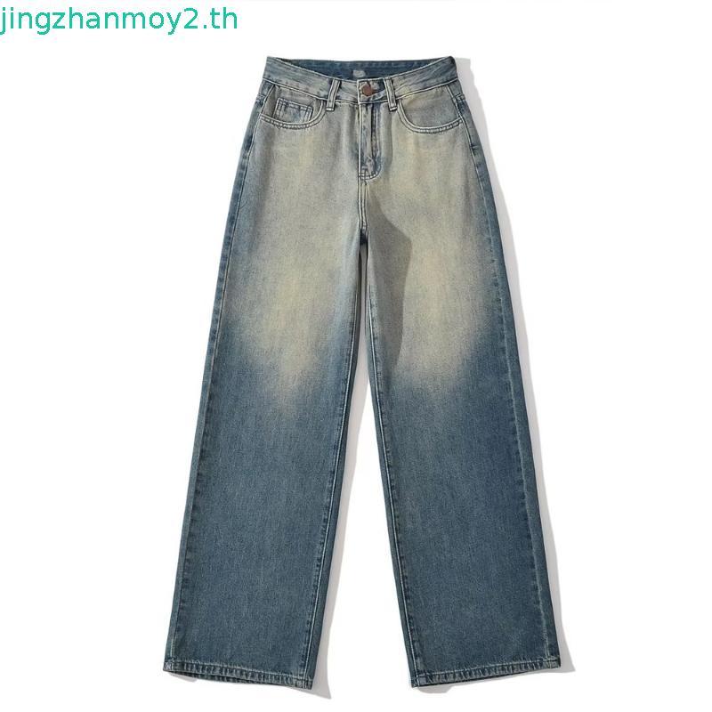 Riley.apparels - Virgin Jeans กางเกงยีนส์ 2ความยาว ทรงกระบอกกลางปลายขาม้า 7012
