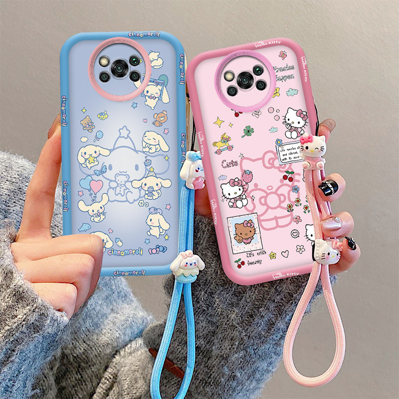 Poco x3 nfc case poco x3 pro case case เคสโทรศัพท์ป้องกันการล่มสลายน่ารัก