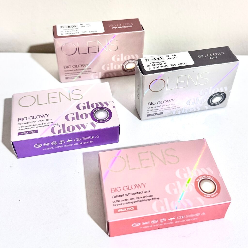 Big Glowy คอนแทคเลนส์รายเดือน nanalens เลนส์ปิดตาลอย