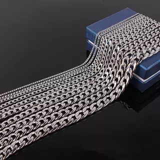 AA06 สร้อยstainless steel สร้อยคอผู้ชาย สร้อยคอหญิง ไม่ลอก ไม่ดำ