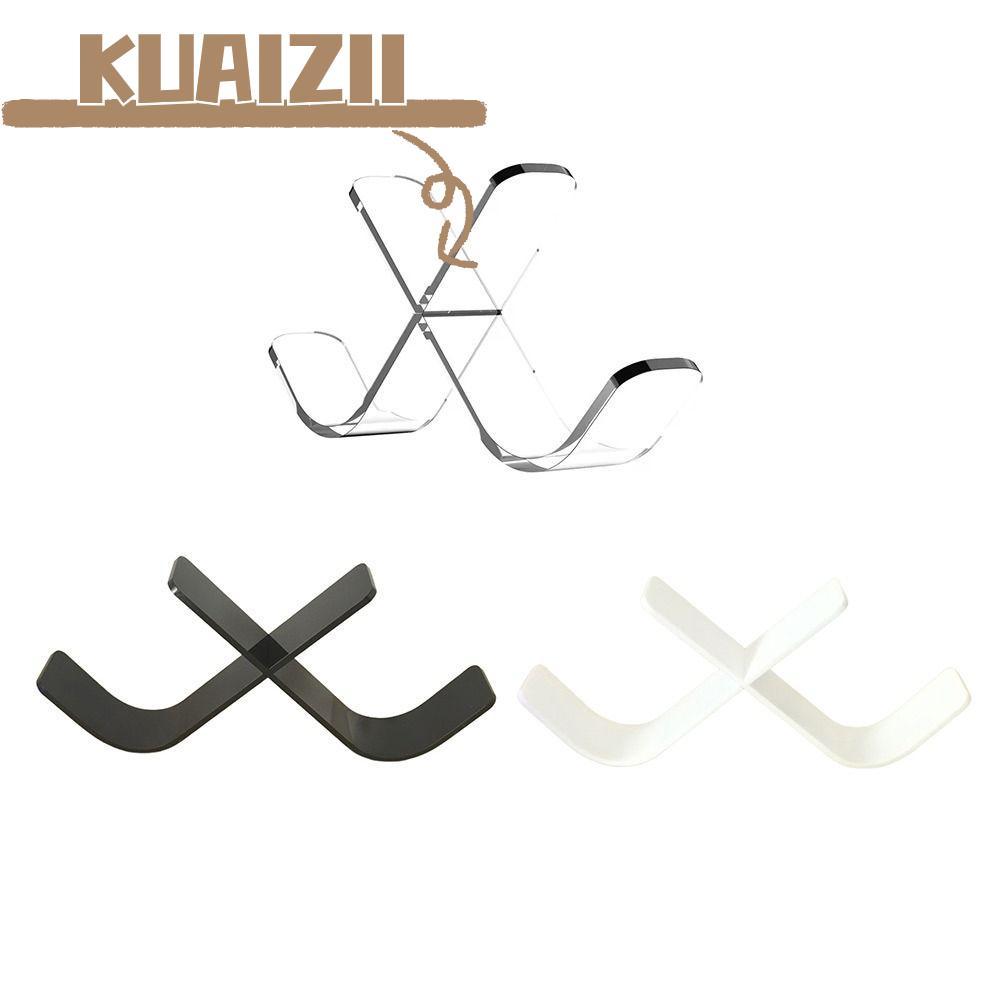 KUAIZII Hockey Puck Display, โปร่งใส Triple Ice Hockey Puck ผู้ถือขาตั้ง,ตกแต่งของขวัญกีฬาตกแต่งอะคร