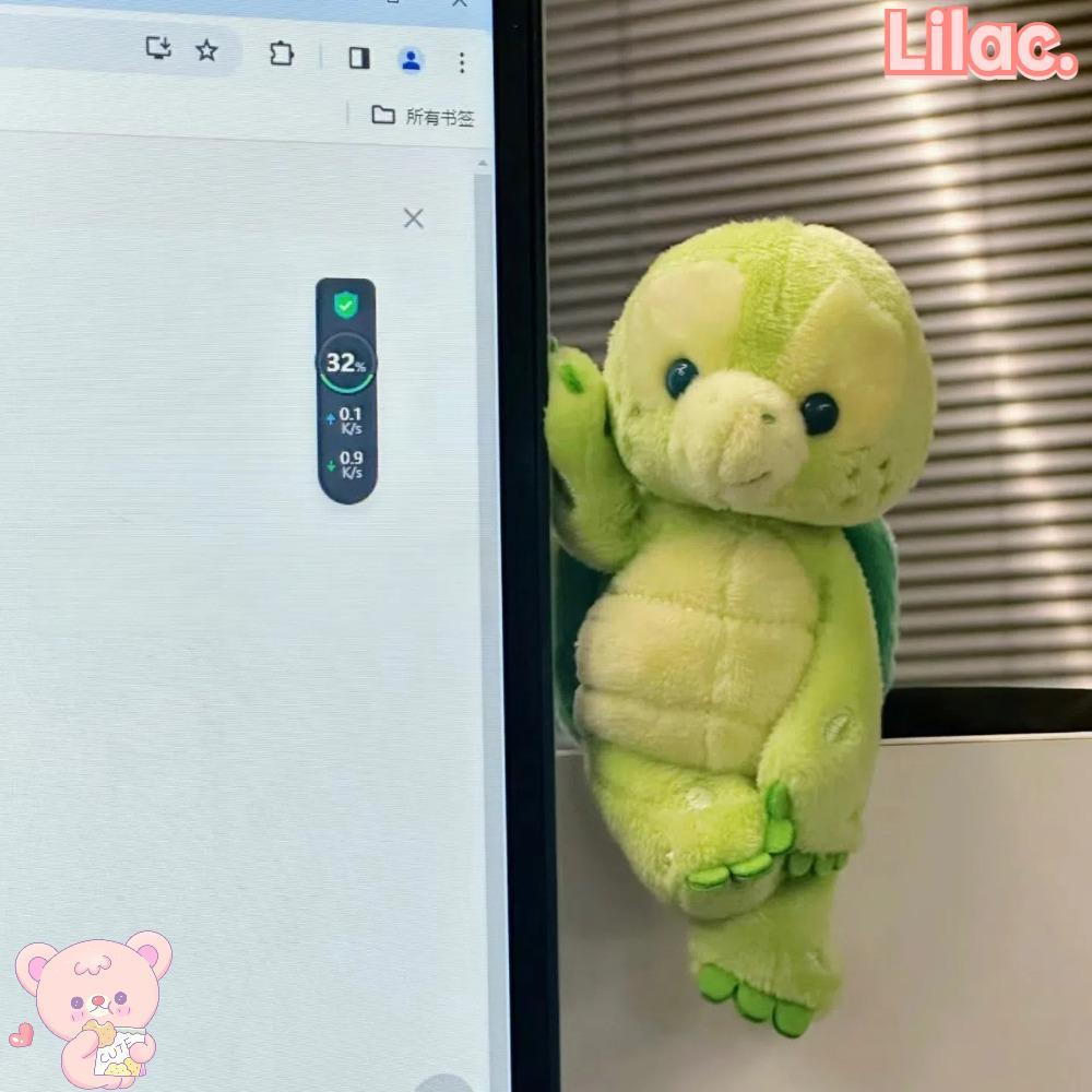 LILACC ตุ๊กตาตุ๊กตา,หมีดัฟฟี่และเพื่อน Kawaii ตุ๊กตาสัตว์,นุ่มเต่า Olu Mel เต่าทะเลของเล่นตุ๊กตาการ์