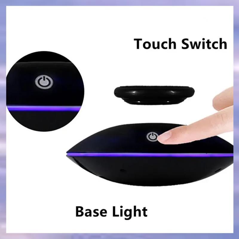 (VALAO) สําหรับเครื่องประดับ,รองเท้าเครื่องประดับ Magnetic Levitation Display Stand-สีดําสีที่ใช้งาน