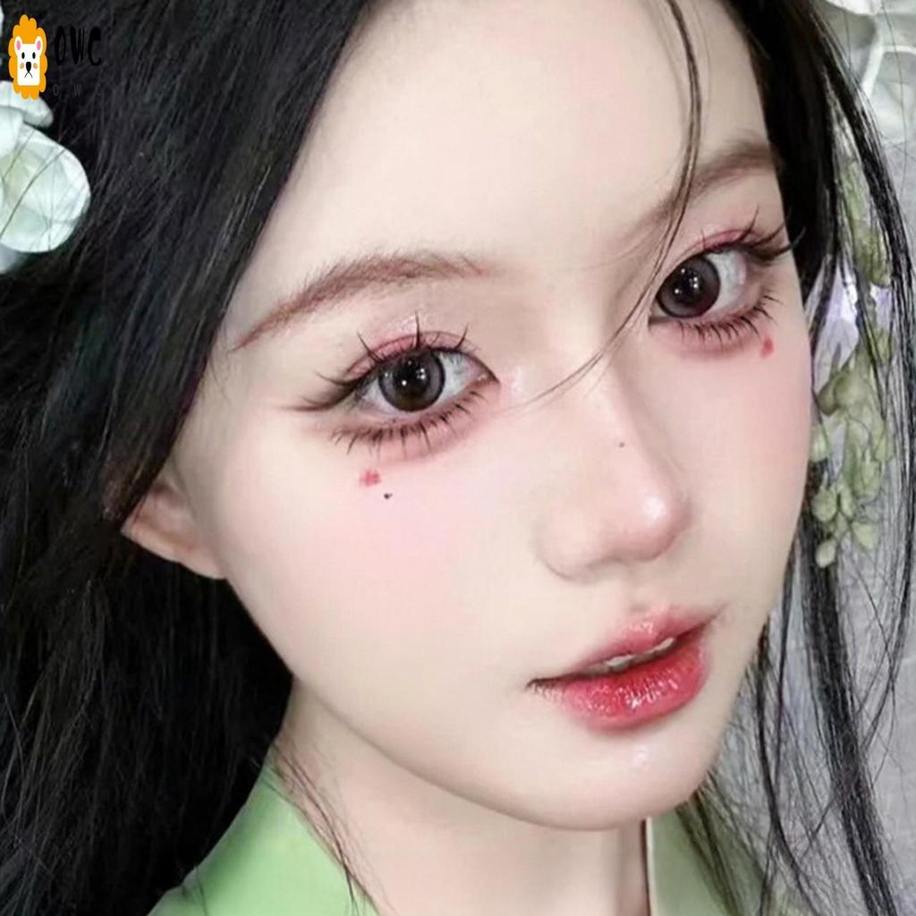 C Curl ด้านล่างขนตาคลัสเตอร์ Wispy Cluster Eyelash Extensions สําหรับงานแต่งงานหรือวันที่