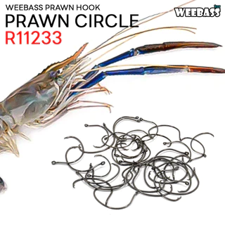 WEEBASS ตาเบ็ด - รุ่น PRAWN CIRCLE (R11233) ตัวเบ็ด เบ็ดตกกุ้ง