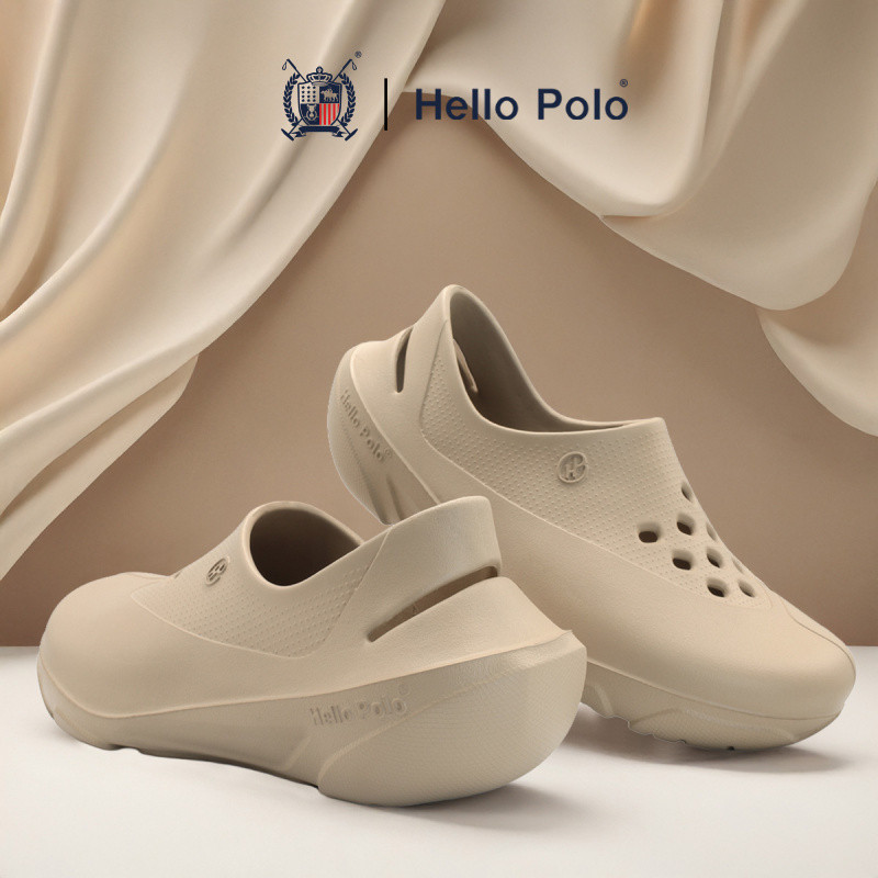 Hello Polo รุ่น HP8024 รองเท้านุ่ม รองเท้ายางeva แฟชั่น รองเท้าแบบสวม รองเท้าแตะลำลอง รองเท้า Unisex Size 36 - 45
