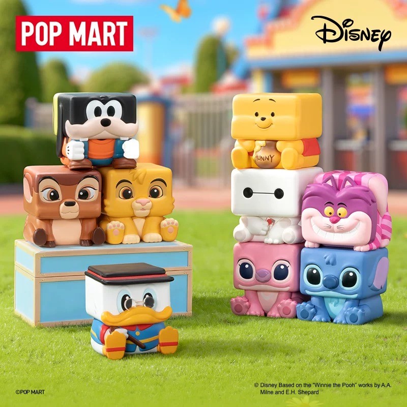 P POPMART POPMART Disney Classic POP CUBE-3 Series Figure-Made Mystery Box ของเล่นของขวัญ ราคา ถูกที่สุด ดีลบีเคเค แกลเลอรีภาพที่ 2
