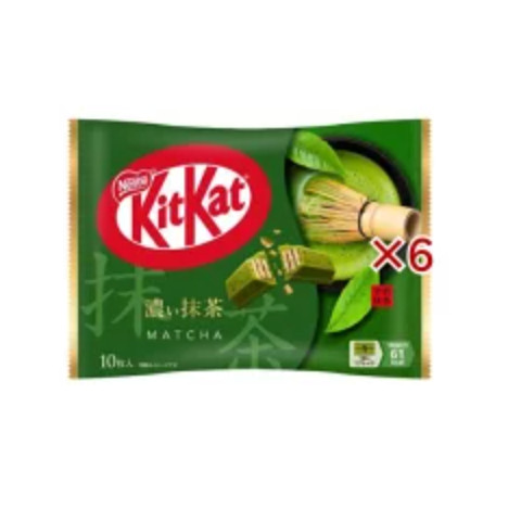 KitKat Dark Matcha (10 pieces x 6 packs) [KitKat]
