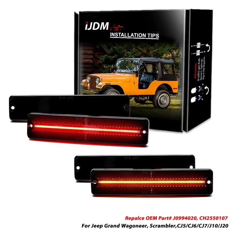 IJDM ด้านหน้า/ด้านหลังด้านข้างสําหรับ Jeep Grand Wagoneer Scrambler สําหรับ Jeep CJ5/CJ6/CJ7/J10/J20