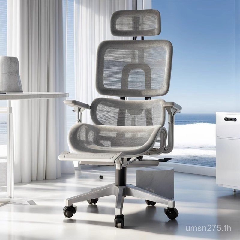 ที่นั่งปรับเอนนั่งอยู่ประจําเล่นเกมตามหลักสรีรศาสตร์สบายเก้าอี้เอวสนับสนุนเก้าอี้ครัวเรือนเก้าอี้คอม