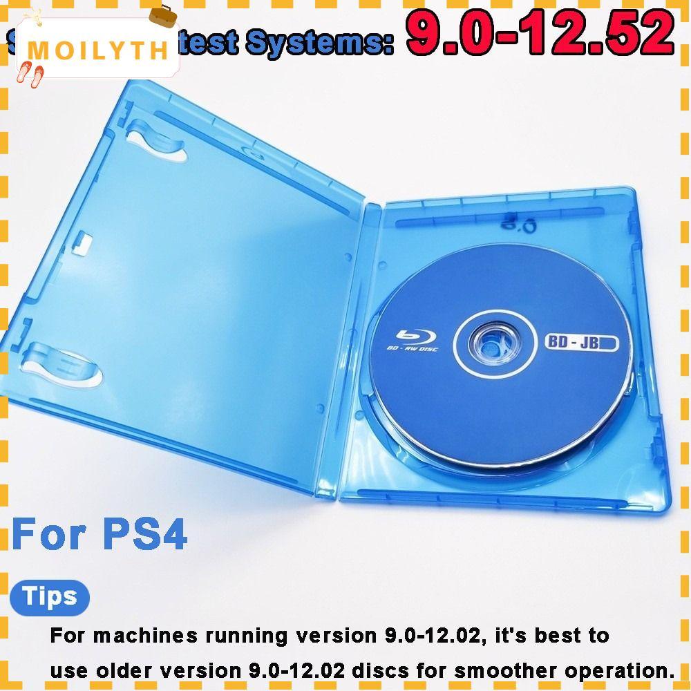 MOILYTH All-in-One Jailbreak Disc, สําหรับ Firmware 9.0-12.52 ไม่มี PC Needed BD-JB Disc, 1 Click Bo