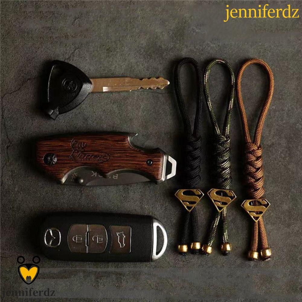 JENNIFERDZ Skull Skeleton Key Chain Biker Movable Soldiers Superman Rope Buddy Character Cosplay Pro
