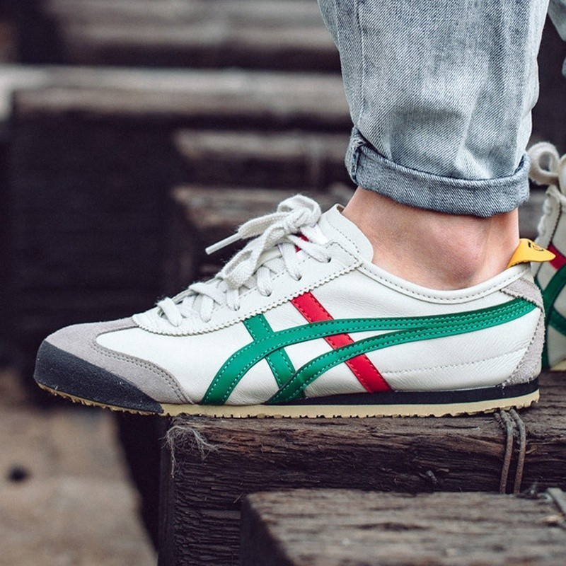 Sanye รองเท้าผู้ชายรองเท้าผู้หญิงเม็กซิโก 66 หนังรองเท้าลําลอง DL408-1684 กีฬารองเท้าลําลอง I9CL CGW