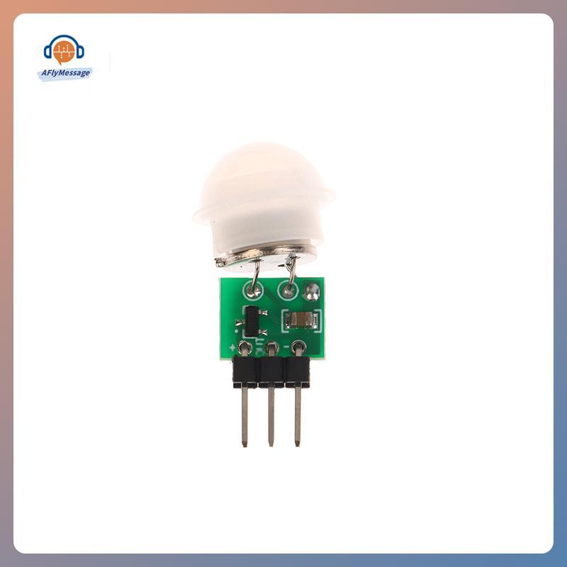 AFl 1 PC HC-SR312 Mini IR Pyroelectric อินฟราเรด PIR Motion Human Sensor เครื่องตรวจจับอัตโนมัติโมดู