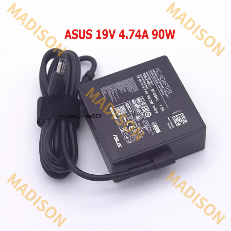 Original ASUS 19V 4.74A 90W AC power charger adapter สําหรับ M3400QA Q534U X560U UX533F K550D F555LA