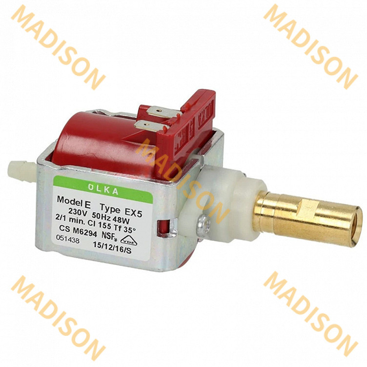 ใหม่ของแท้นําเข้าจากอิตาลี Ulka EX5 48W ปั๊มแม่เหล็กไฟฟ้าเครื่องซักผ้าปั๊มกาแฟปั๊มน้ํา