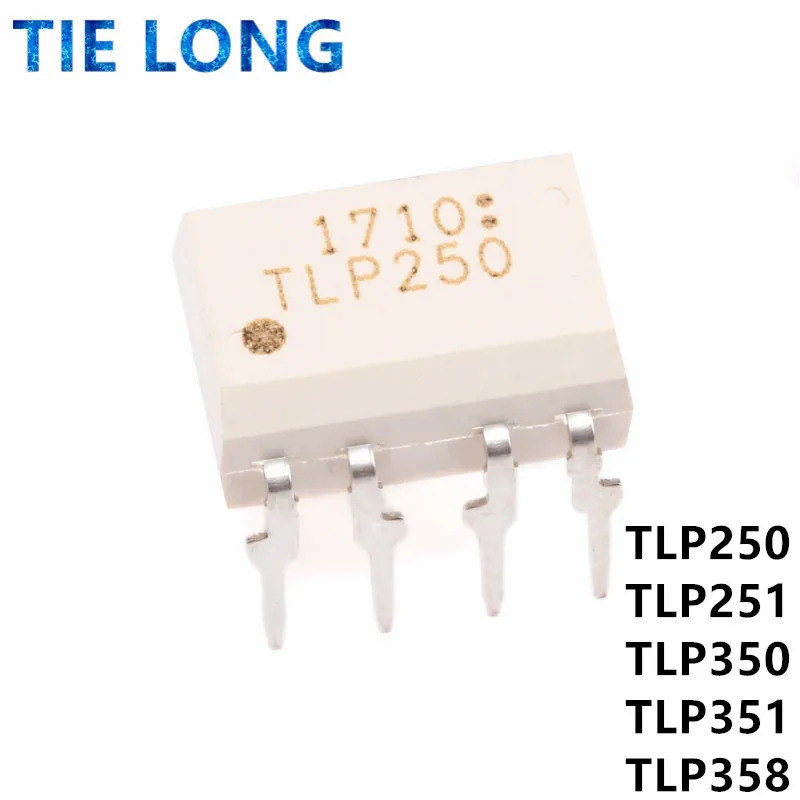 5PCS TLP250 DIP8 TLP251 TLP350 TLP350H TLP351 TLP358 DIP-8 ออปติโซเลเตอร์ตาแมว coupler IC