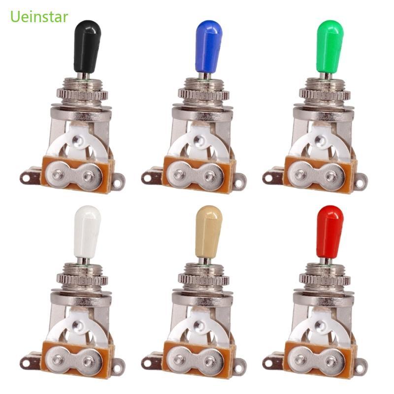 Uein Guitar 3 Way Toggle Switch Pickup Selector Switch อะไหล่กีตาร์ที่ทนทาน