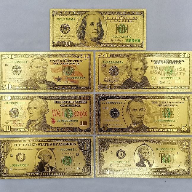 ของขวัญสร้างสรรค์ Dollar Craft Collection Appreciation Decorative Dollar งานฝีมือพลาสติก (ไม่ใช่เงิน