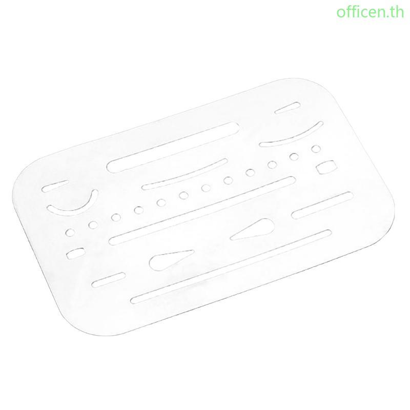 Cen Eraser Shield Drafting Templates Erasing Shield เครื่องมือร่างสําหรับการวาดภาพ