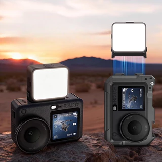 เติมแสง เหมาะสําหรับ DJI Action 5 Pro Magnetic Quick Release เติมแสง DJI OSMO POCKET3 แสง DJI Action 4 อุปกรณ์เสริม