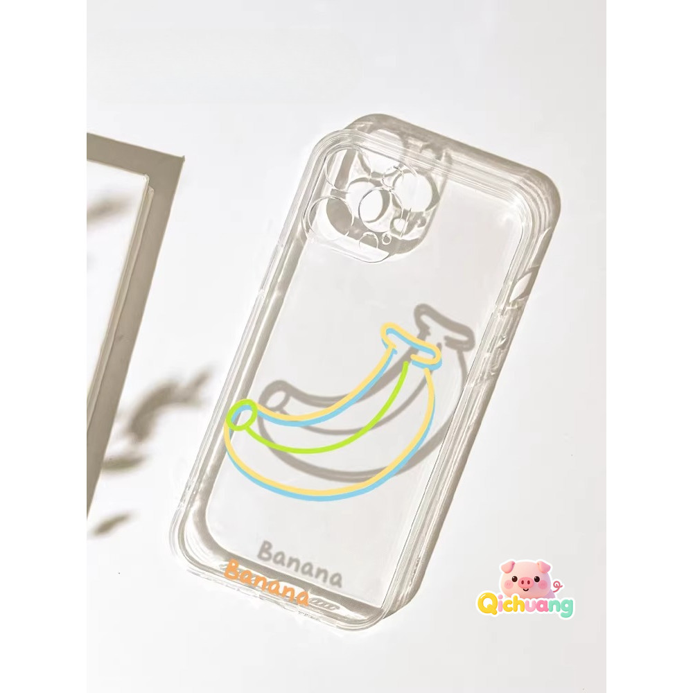 ผลไม้น่ารักกรณีโปร่งใสสําหรับ iQOO S30 Pro Mini Z9S Z10 Turbo Z9 Turbo Plus Z9X Z8 Z8X Z7X Z7i Z6 Z6