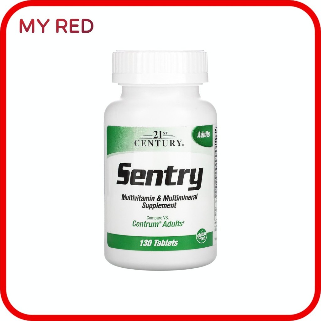 21st Century, Sentry, Adults Multivitamin & Multimineral Supplement, 130 Tablets