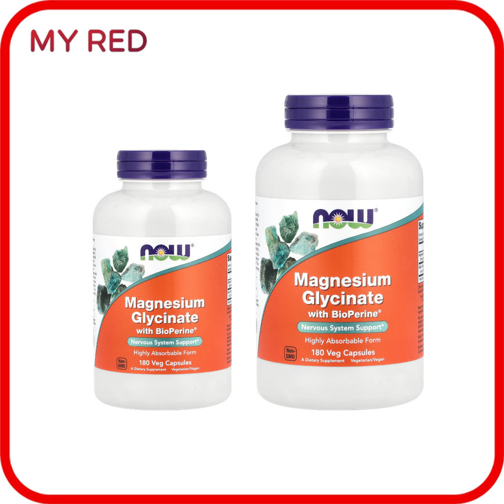 NOW Foods, Magnesium Glycinate With BioPerine®