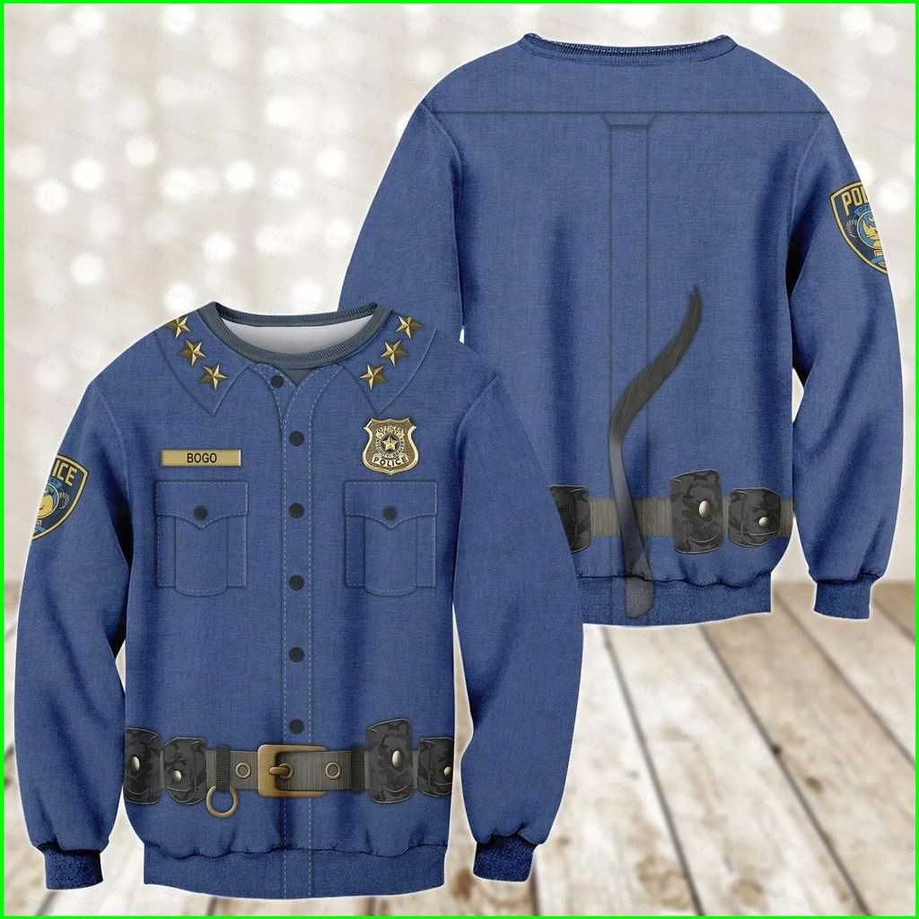 YB1 Chief Bogo คอสเพลย์ Disney Zootopia 2 Judy กิมนายูดี้ พร้อมฮูดี้ Animal Kingdom