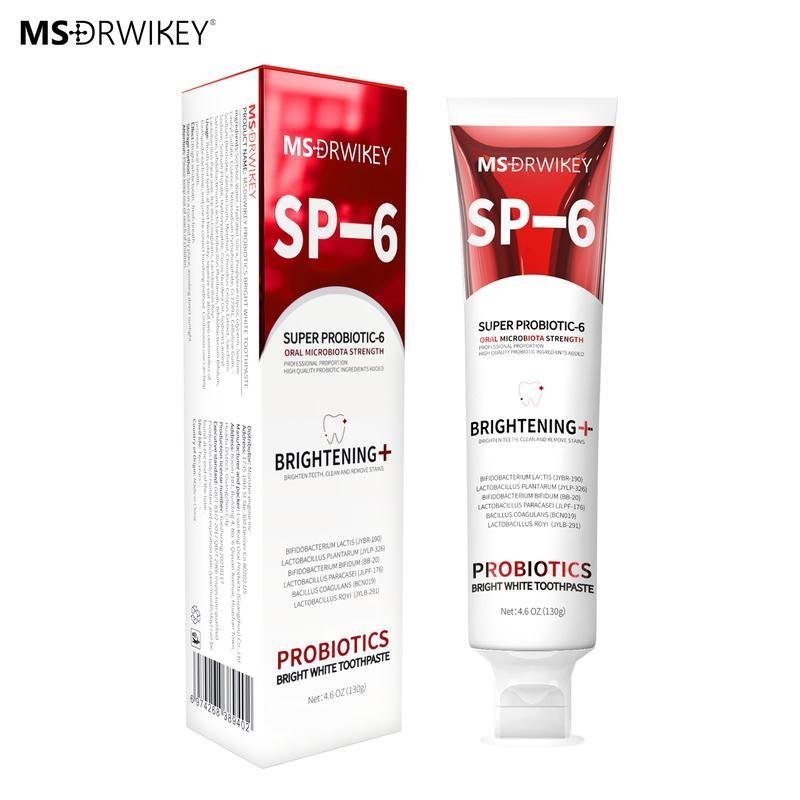 MSDRWIKEY SP-6 Toothpaste | Probiotic Oral Care for Enamel Repair & Long-Lasting Fresh Breath | 4.59