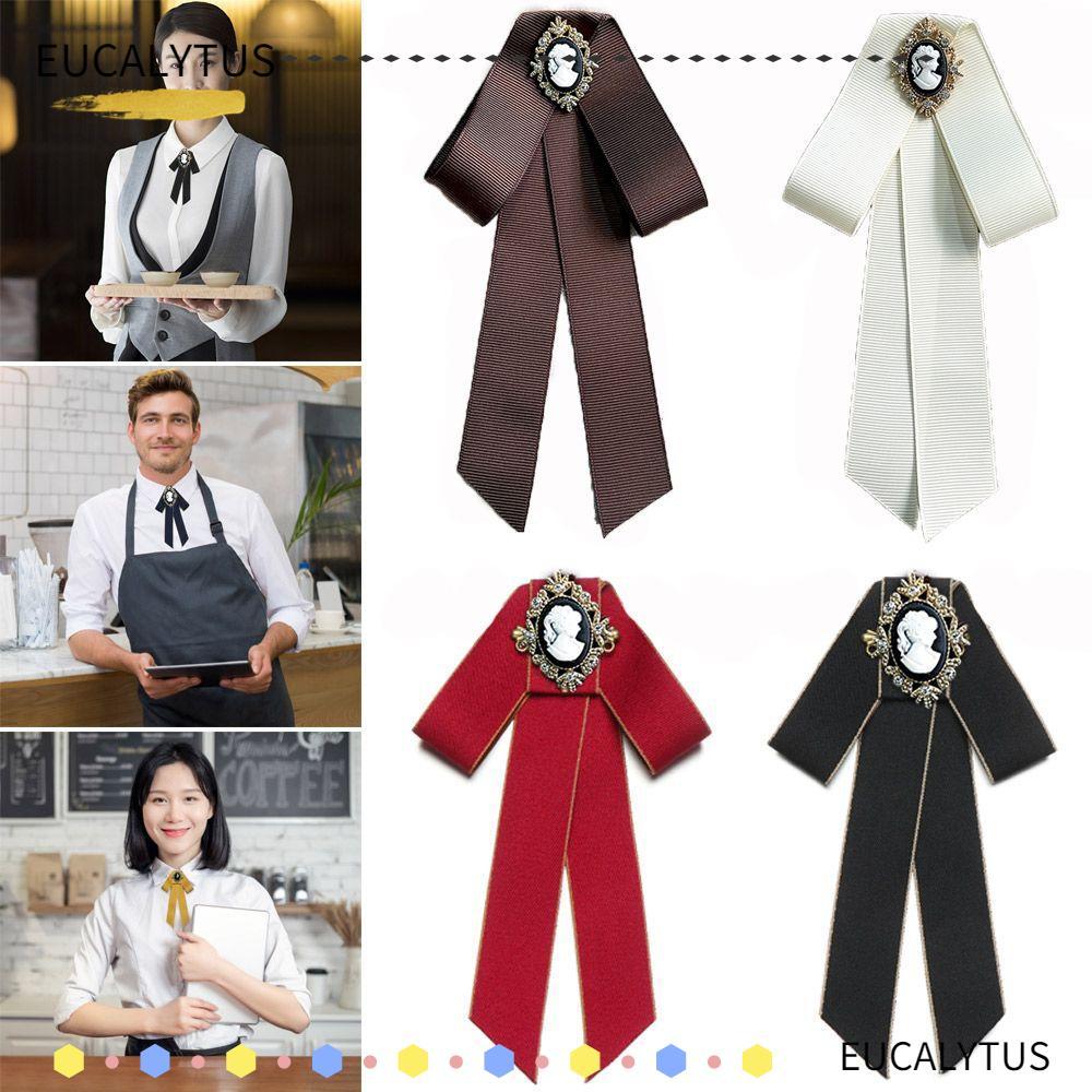 EUCALYTUSTH Bow Tie ผู้หญิงคริสตัลโบว์