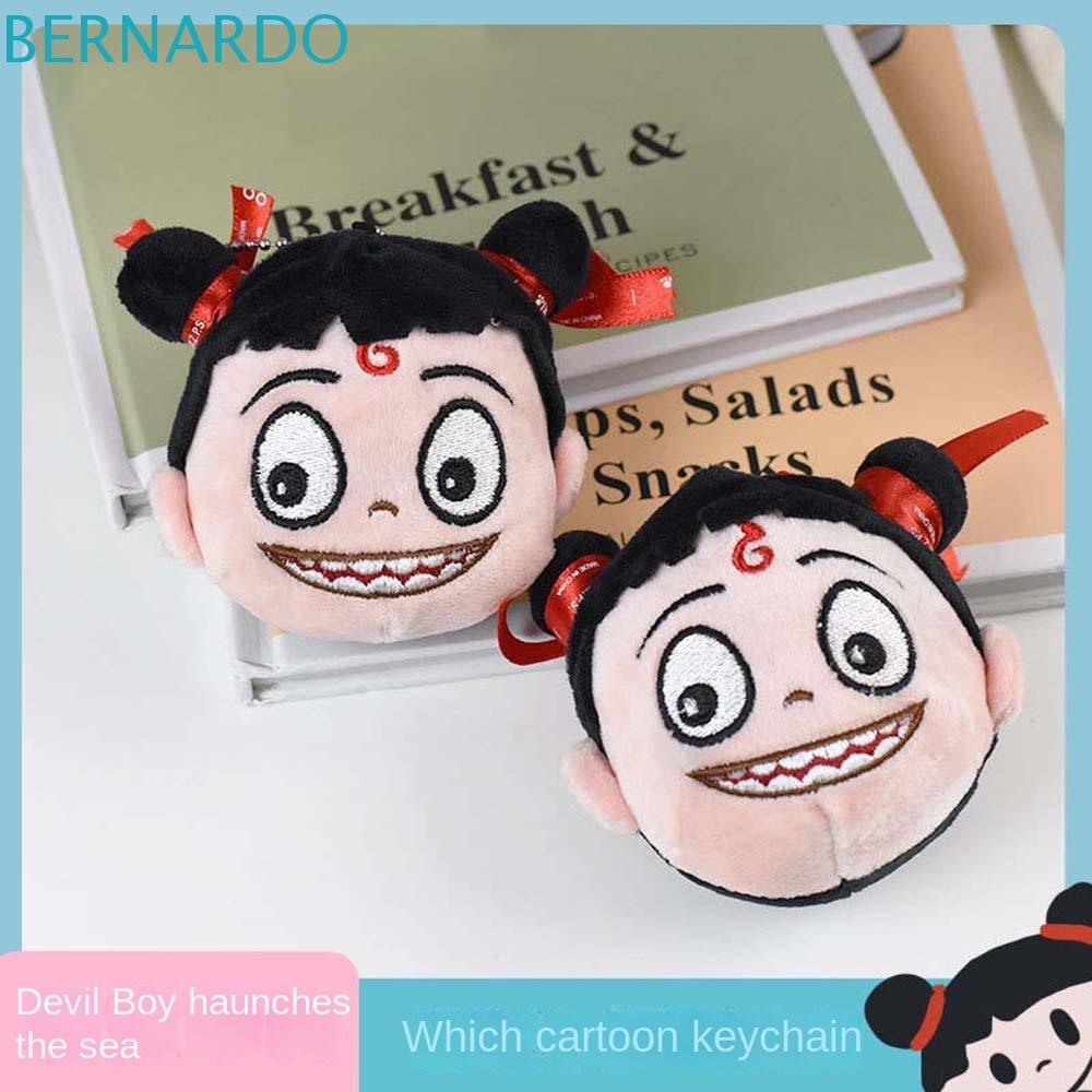 BERNARDO NeZha 2 พวงกุญแจรูป,จี้อะนิเมะภาพยนตร์ NeZha 2 NeZha 2 ตุ๊กตาพวงกุญแจ,น่ารักสไตล์จีนตุ๊กตาก