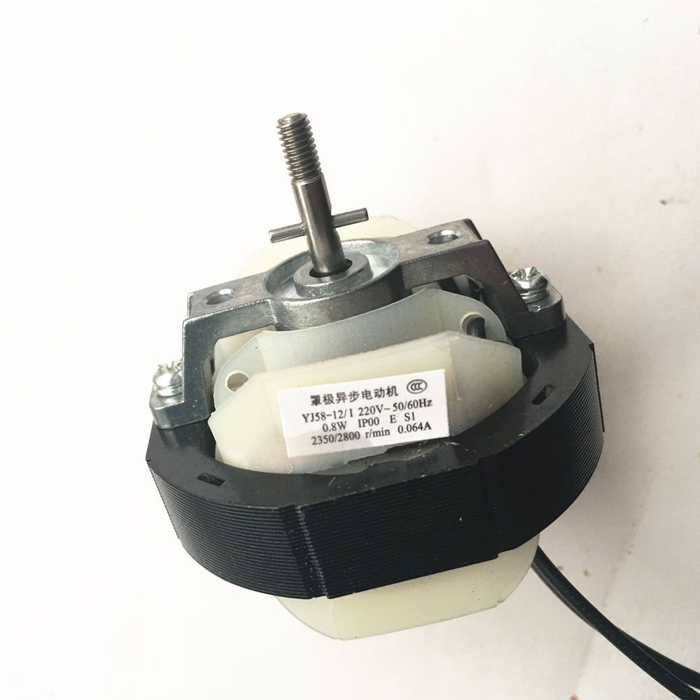 มอเตอร์เครื่องอุ่นลมตั้งโต๊ะ YJ58-12 มอเตอร์ชุดล้อม มอเตอร์เครื่องอบอุ่น อะไหล่พัดลมขนาดเล็ก คุณภาพด