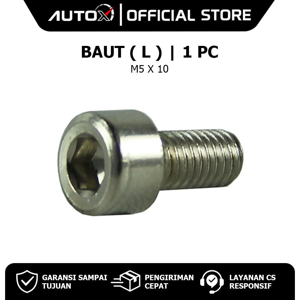 1 PC L สลักเกลียวสามารถใช้สําหรับความต้องการต่างๆ Bolt Bolt Bolt สําหรับความต้องการต่างๆ M5x10 5x10 
