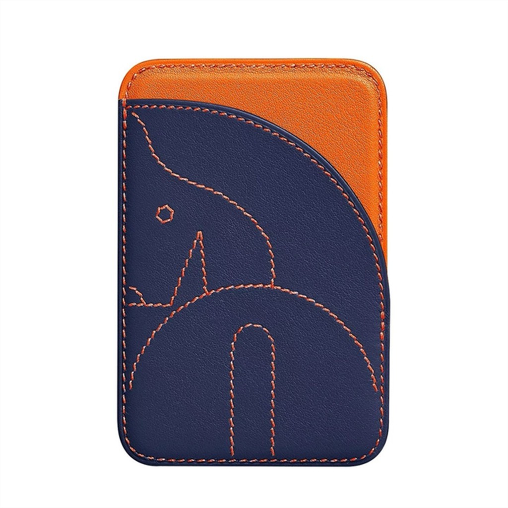 Magnetic Attraction Card Holder PU หนัง All-match แฟชั่น Horser รูปแบบคู่การ์ดอุปกรณ์เสริมสําหรับ Naked โทรศัพท์มือถือ Magsafe ฝาครอบแท็บเล็ต ราคา ถูกที่สุด ดีลบีเคเค แกลเลอรีภาพที่ 9