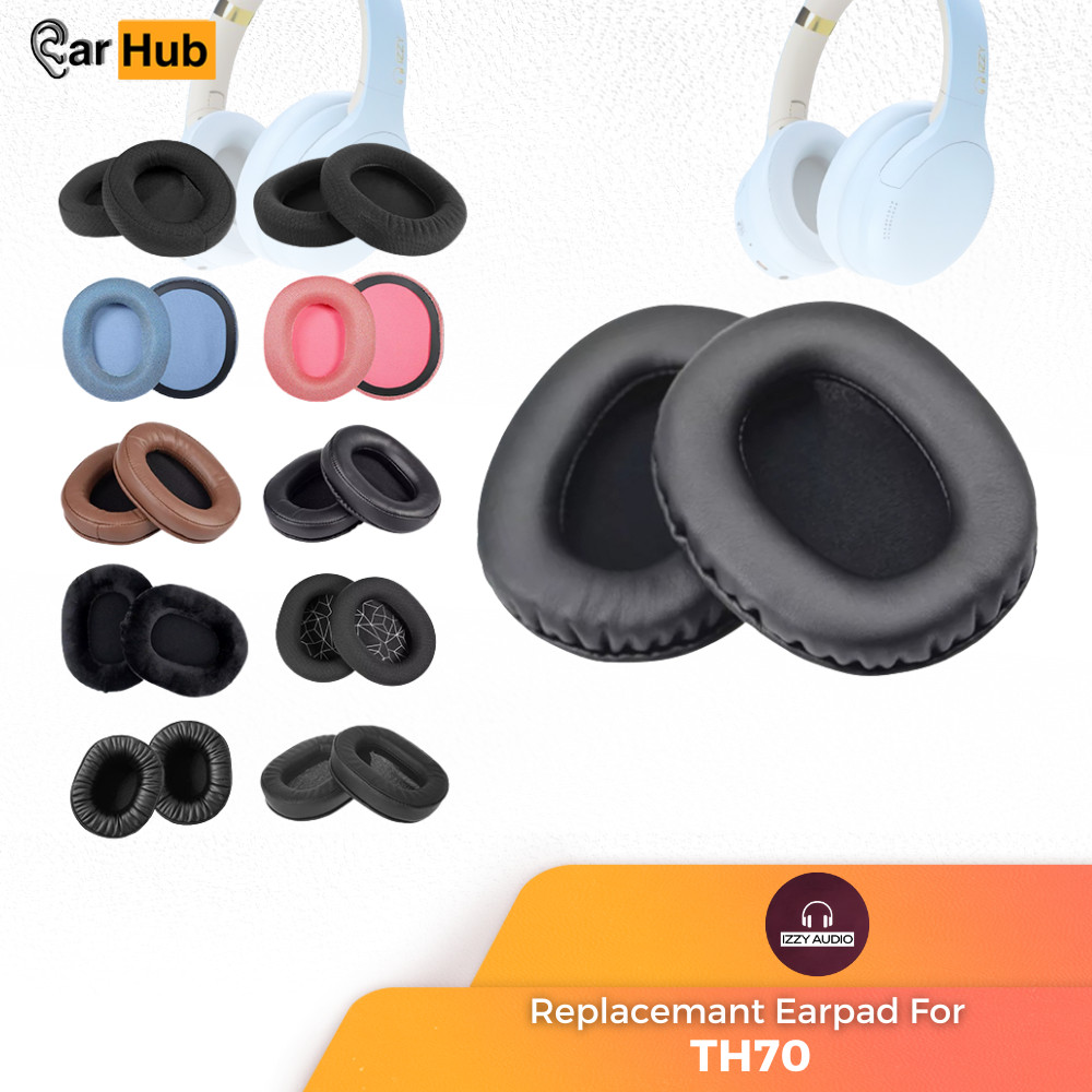 แผ่นรองหูฟัง Earcup แผ่นรองหูฟัง IZZY TH70 TH 70 TH-70 แผ่นโฟม