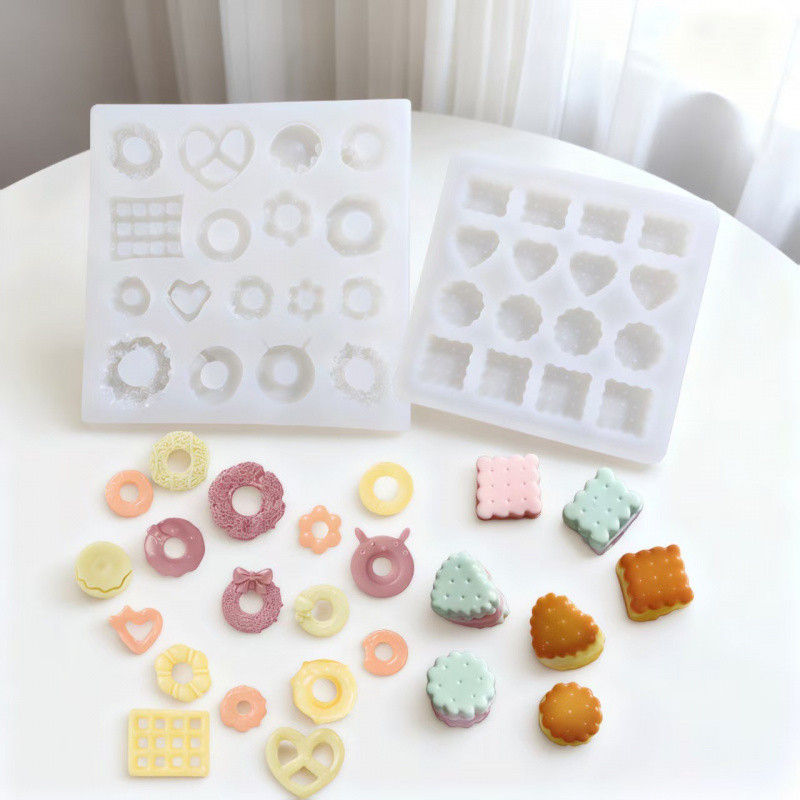 Small Nose Ga Cookie Love Biscuit Silicone Mold Biscuit Chocolate Fondant Cream Cake Baking Silicone