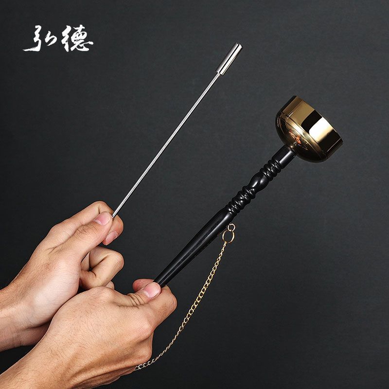 New Product#Brass Chime Taiwan Chime Temple Ceremony Hand Chime Chime for Recitation Buddhist Prayer