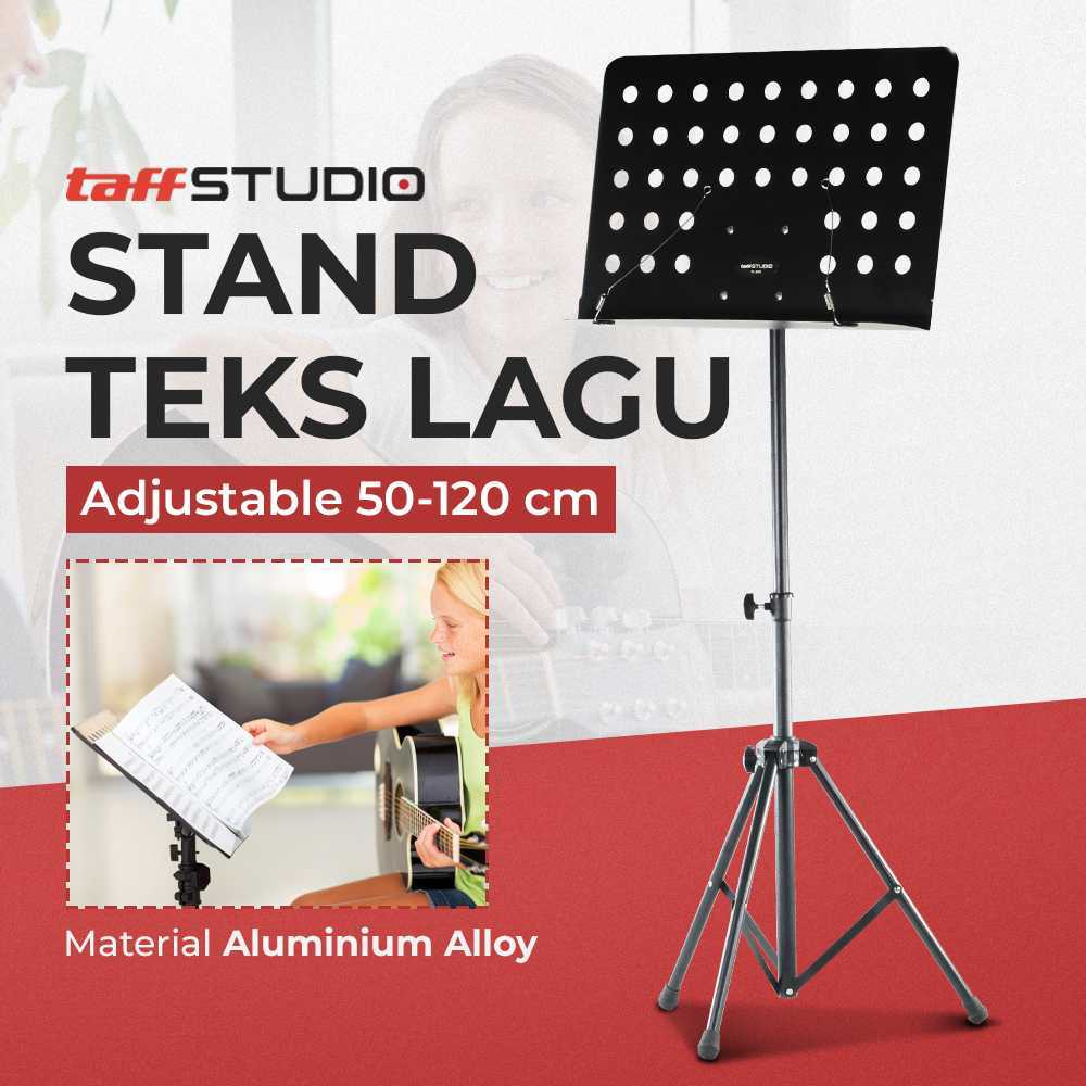 YPstore2 - TaffSTUDIO Orchestra Music Sheet Score Stand ขาตั้งกล้อง 39.8x26.5 ซม. - FL-05R