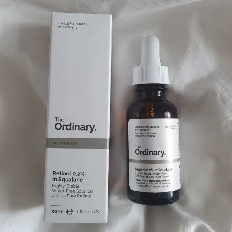 0.2% A Alcohol Squalane Solution Facial Essence 30ml Firming Light ริ้วรอย 01.05