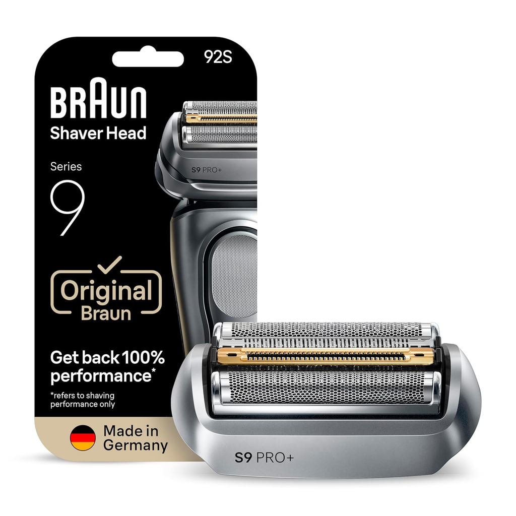 Series9 Mens Electric Shaver Head Original Replacement Blade, Silver 92S