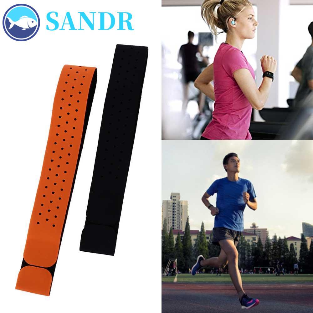 SANDR Heart Rate Armband Monitor ปรับสายนาฬิกาสําหรับกีฬาสายบลูทูธสําหรับจักรยานคอมพิวเตอร์ 4.0 ANT 